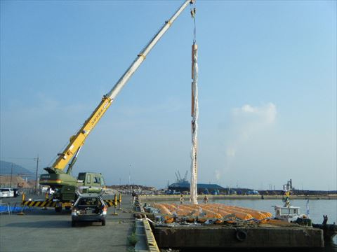 Yamaguchi Prefecture Airfield seaweed bed and tidal flat restoration work 1(962)