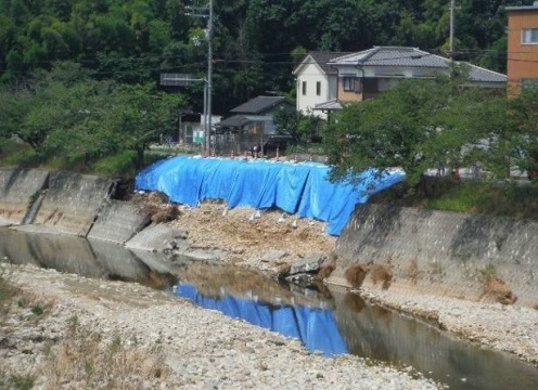 Hyogo Prefecture Small-scale river emergency disaster restoration work (1105)