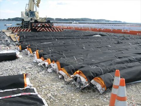 Miyagi Coastal erosion control work(919)