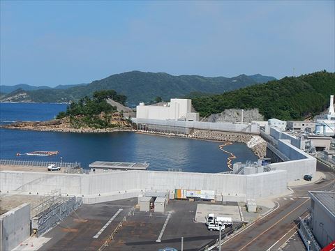 Shimane Nuclear Power Plant Wave Barrier Installation | Taiyo Kogyo ...