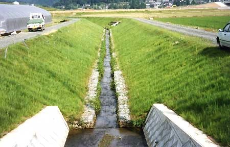 Kyoto Prefecture River revetment repair work (1095)