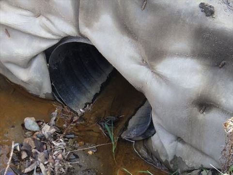 Hokkaido Pipe Culvert Protection Work (980)