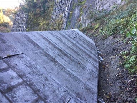 Toyama Prefecture Major Regional Highway Rockfall Protection Covering Work (1001)