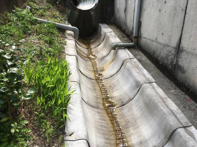 Wakayama Prefecture Corrugated Pipe Repair Work (1009)