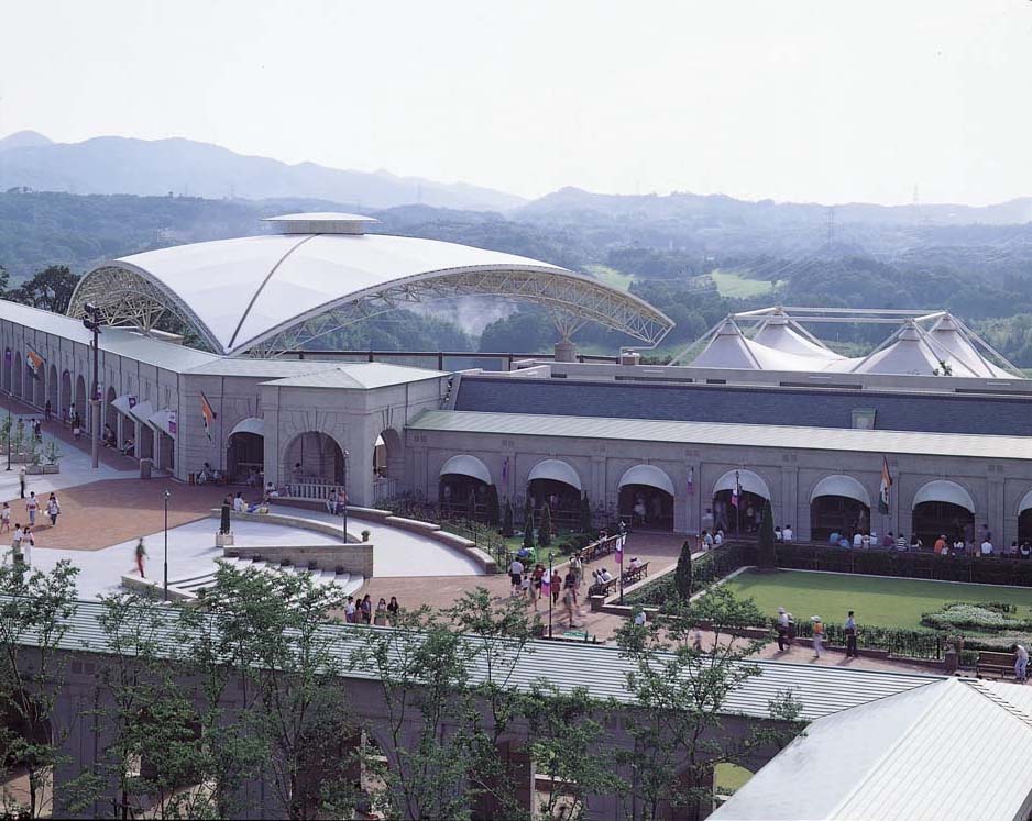 Kobe Fruit Flower Park Barbecue Tent