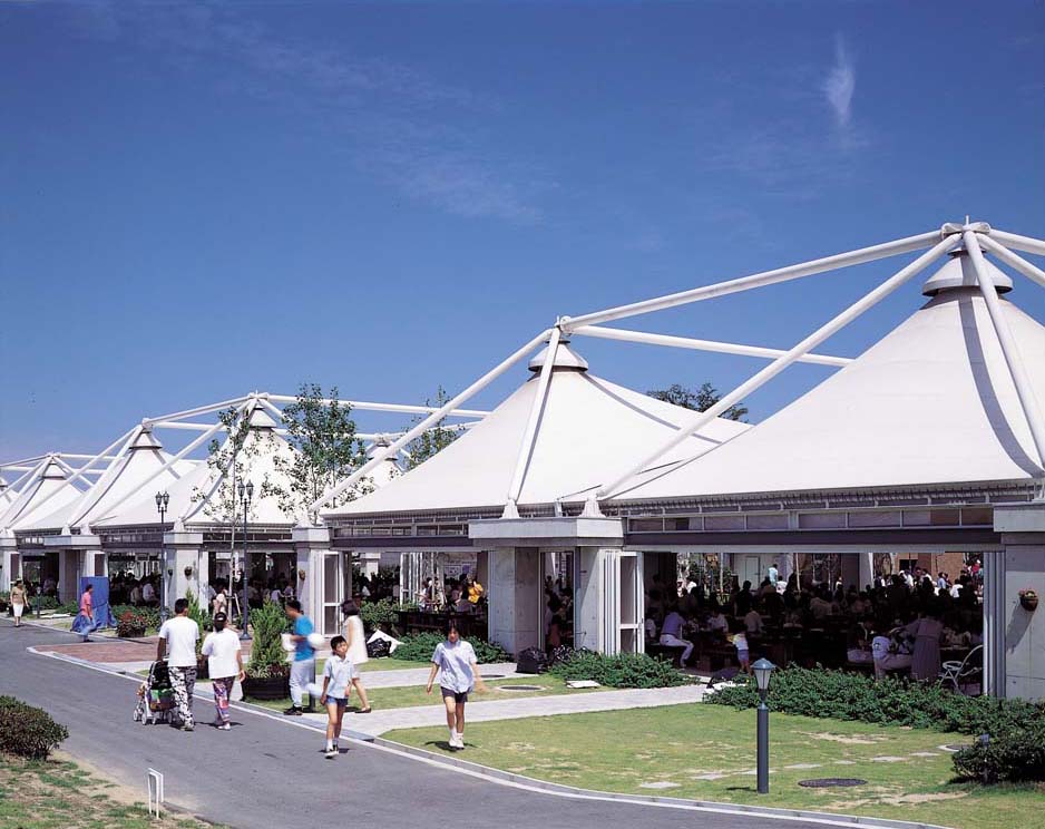 Kobe Fruit Flower Park Barbecue Tent