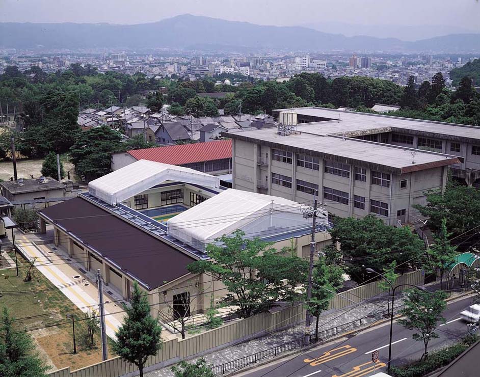 Kyoto Prefectural School for the Blind Pool Building