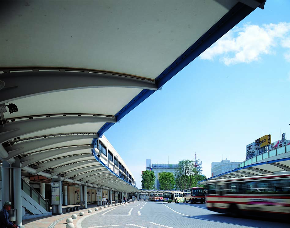 Koriyama Station West Exit Ekimae Terminal