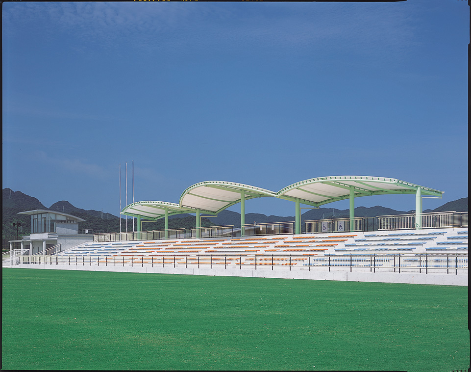 乃木浜総合公園日除けスタンド