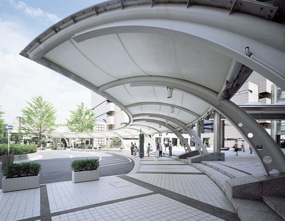 Adachi Ward New Town Hall bus stop