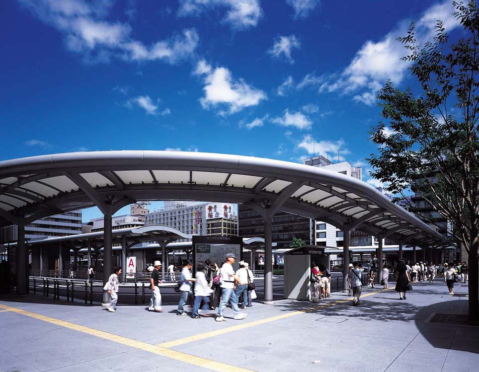 JR Kyoto Station North Exit Bus Terminal