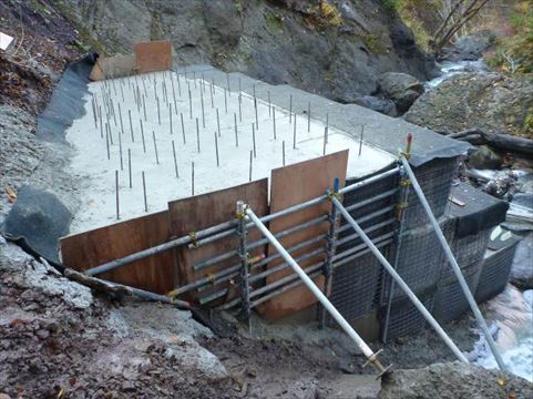 Yamagata Prefecture Erosion control weir landslide prevention work (807)