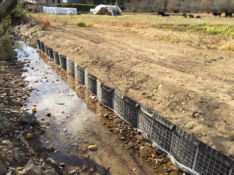 Fukushima Prefecture Typhoon disaster restoration river earthwork 2(842)