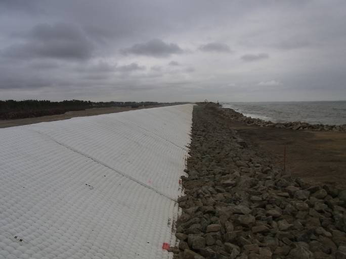 Miyagi Coastal Emergency Restoration Slope Protection (509)