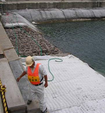 Yamagata Prefecture Seawall disaster restoration slope protection work 1(518)